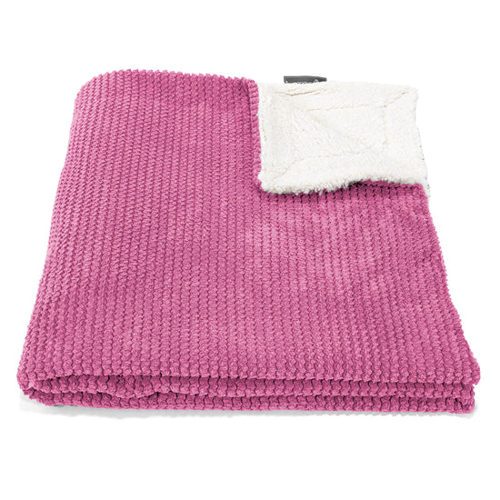 Sherpateppe - Pom-pom Rosa 01