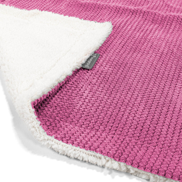 Sherpateppe - Pom-pom Rosa 02