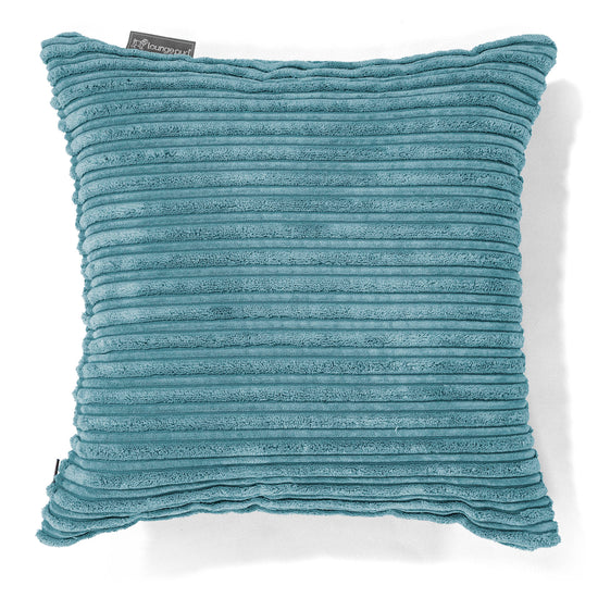 Putetrekk 47 x 47cm - Kordfløyel Turkis 01