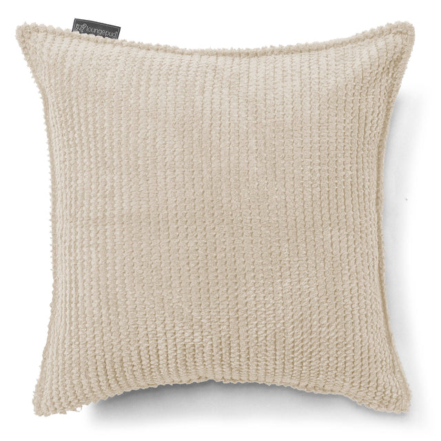 Putetrekk 47 x 47cm - Pom-pom Elfenben 01