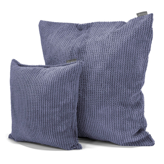 Putetrekk 47 x 47cm - Vaffel-kordfløyel Fiolett 02
