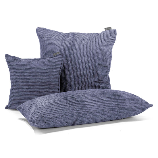 Putetrekk 47 x 47cm - Vaffel-kordfløyel Fiolett 04