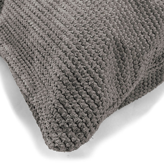 Putetrekk 47 x 47cm - Pom-pom Koksgrå 03