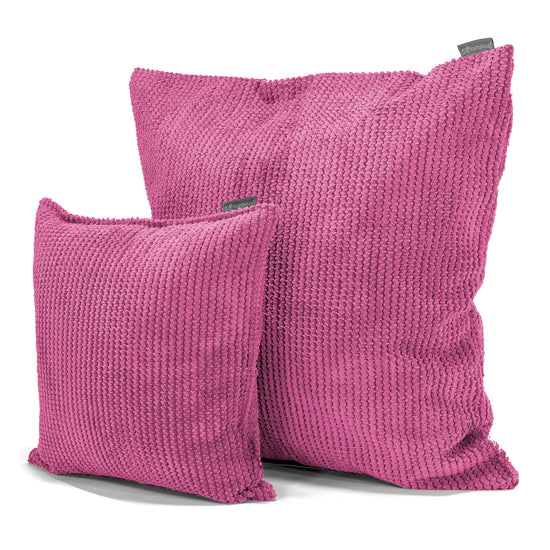 Putetrekk 47 x 47cm - Pom-pom Rosa 02