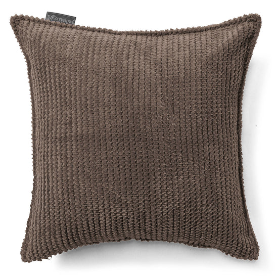 Putetrekk 47 x 47cm - Pom-pom Sjokolade 01