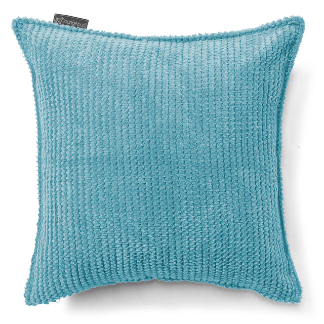 Putetrekk 47 x 47cm - Pom-pom Turkis 01