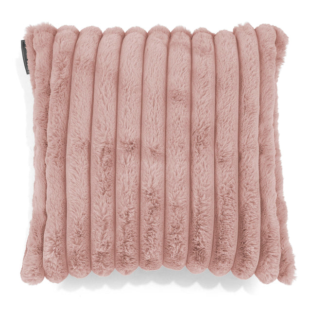 Putetrekk 47 x 47cm - Ultrabehagelig Kord Støvete Rosa 01