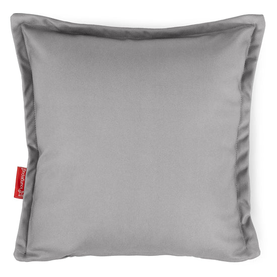 Putetrekk 47 x 47cm - Vegansk Skinn Grå 01