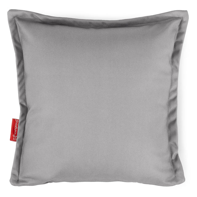 Putetrekk 47 x 47cm - Vegansk Skinn Grå 01