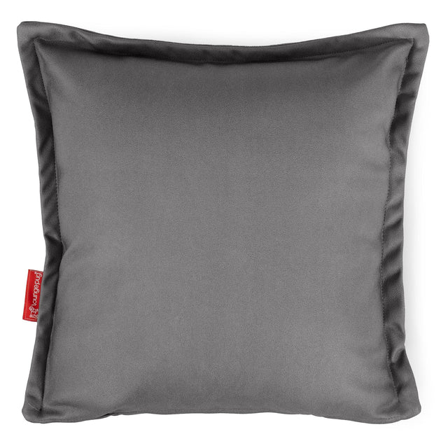 Putetrekk 47 x 47cm - Vegansk Skinn Grå 01