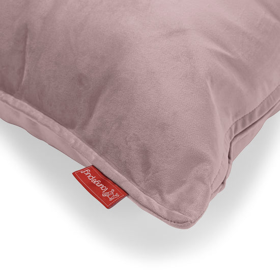 Rektangulær Putetrekk 35 x 50cm - Fløyel Rosa 02