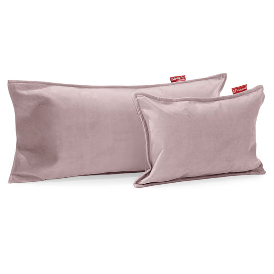Rektangulær Putetrekk 35 x 50cm - Fløyel Rosa 03