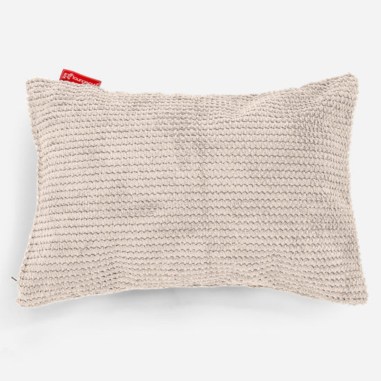 Rektangulær Putetrekk 35 x 50cm - Pom-pom Elfenben 01