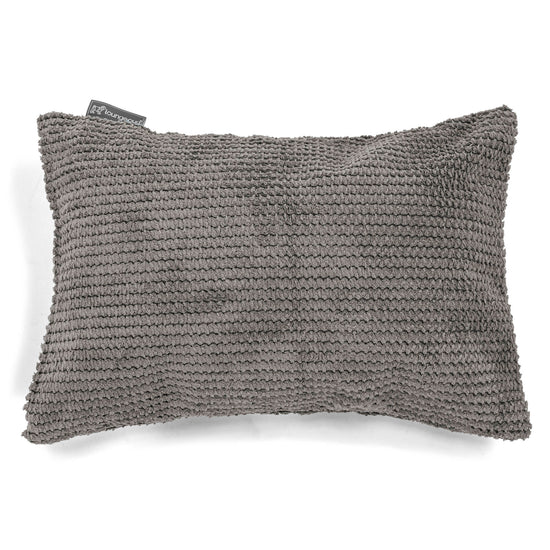 Rektangulær Putetrekk 35 x 50cm - Pom-pom Koksgrå 01