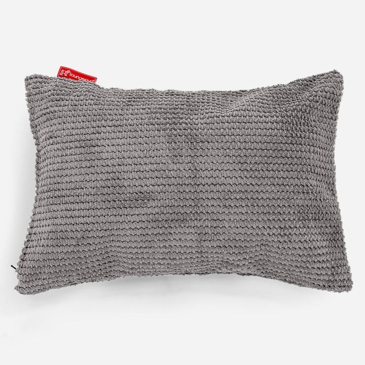 Rektangulær Putetrekk 35 x 50cm - Pom-pom Koksgrå 01