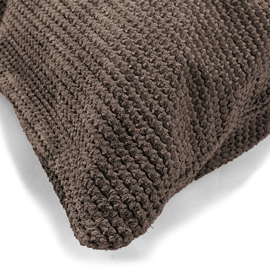 Rektangulær Putetrekk 35 x 50cm - Pom-pom Sjokolade 02
