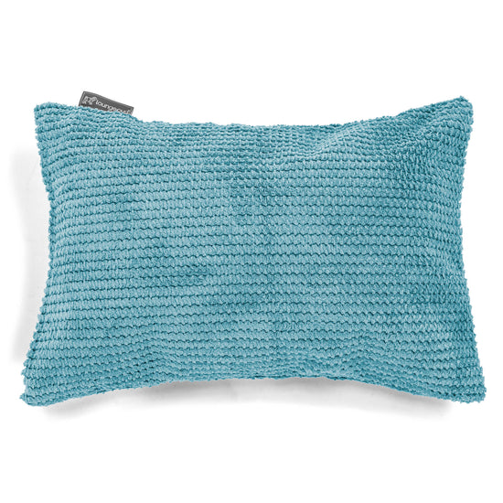Rektangulær Putetrekk 35 x 50cm - Pom-pom Turkis 01
