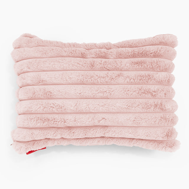 Rektangulær Putetrekk 35 x 50cm - Ultrabehagelig Kord Støvete Rosa 01