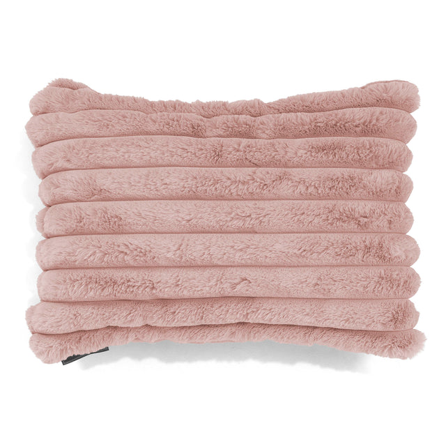Rektangulær Putetrekk 35 x 50cm - Ultrabehagelig Kord Støvete Rosa 01