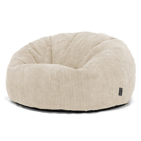 Saccosekk Sofa for Barn 6-14 år - Pom-pom Elfenben 02