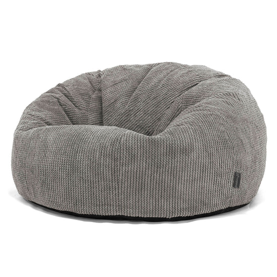 Saccosekk Sofa for Barn 6-14 år - Pom-pom Koksgrå 02