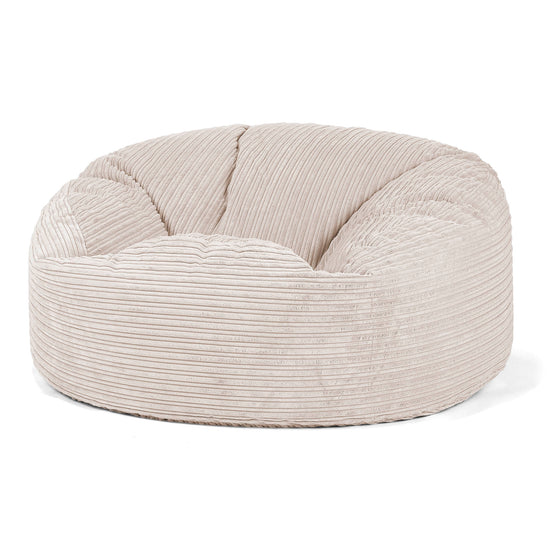 Saccosekk Sofa 'Mammut' - Kordfløyel Elfenben 01