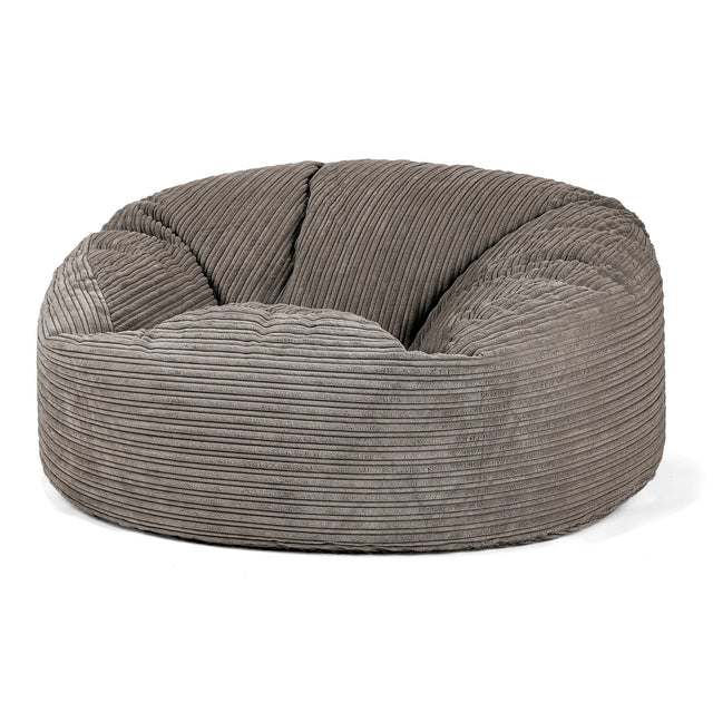 Saccosekk Sofa 'Mammut' - Kordfløyel Grafitt 01