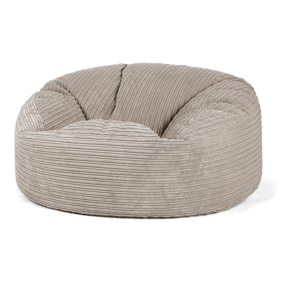 Saccosekk Sofa 'Mammut' - Kordfløyel Mink 01