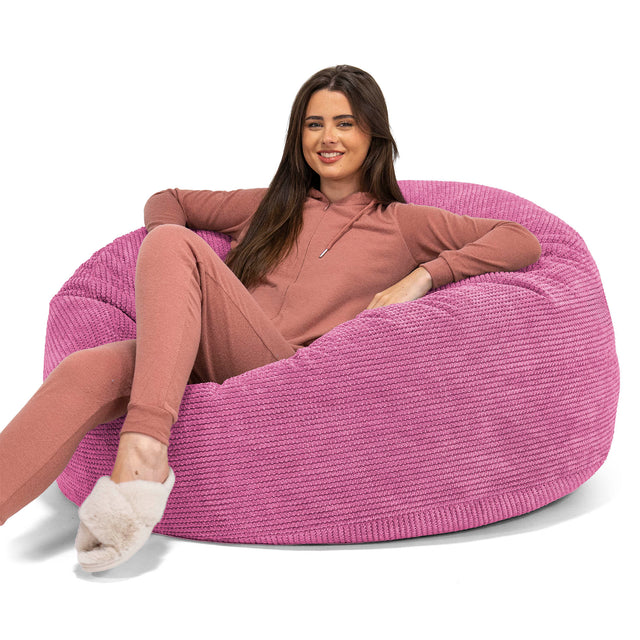 Saccosekk Sofa 'Mammut' - Pom-pom Rosa 01