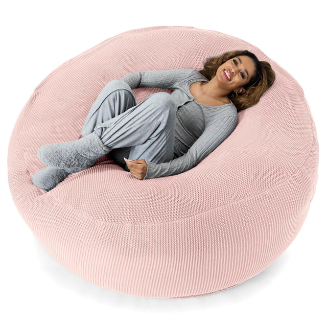 Saccosekk Sofa 'Mega-Mammut' - 100% Bomull Ellos Babyrosa 01