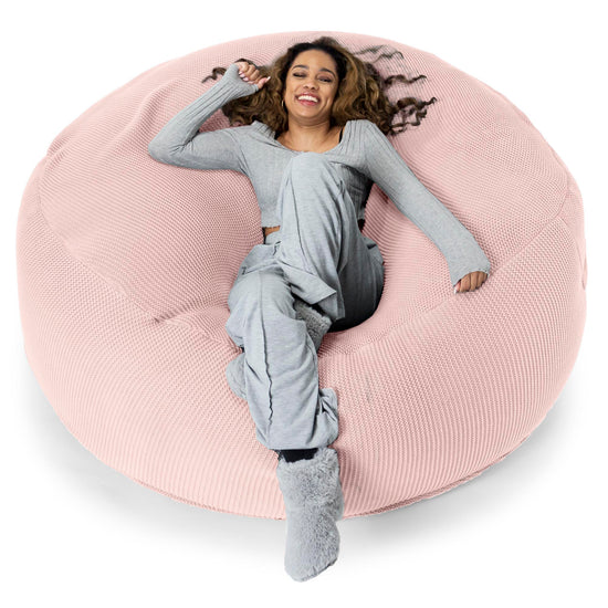Saccosekk Sofa 'Mega-Mammut' - 100% Bomull Ellos Babyrosa 03