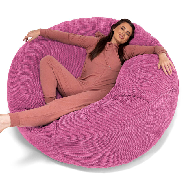 Saccosekk Sofa 'Mega-Mammut' - Pom-pom Rosa 01