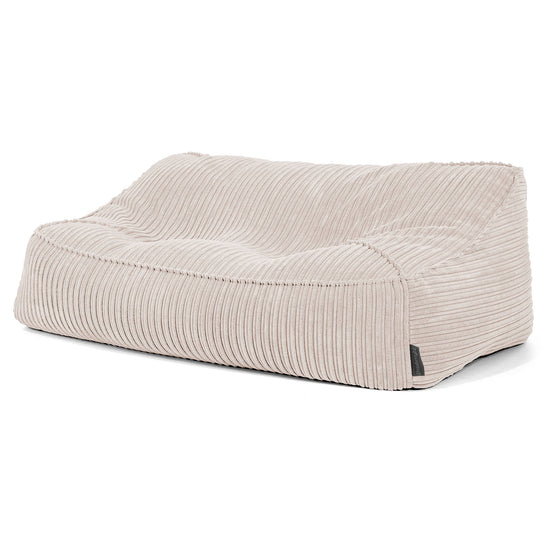 Sloucher Sakkosekk Sofa - Kordfløyel Elfenben 02