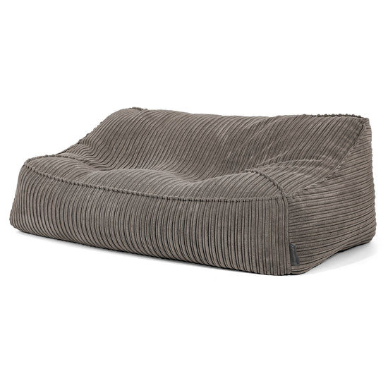 Sloucher Sakkosekk Sofa - Kordfløyel Grafitt 02