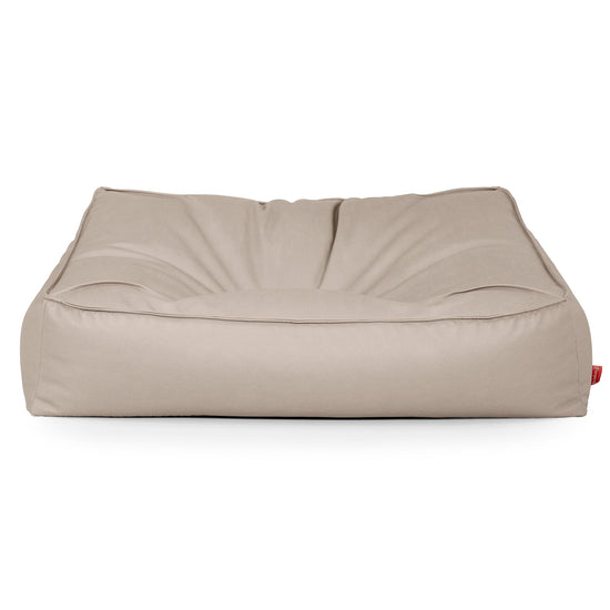 Sloucher Sakkosekk Sofa - Vegansk Skinn Elfenben 01