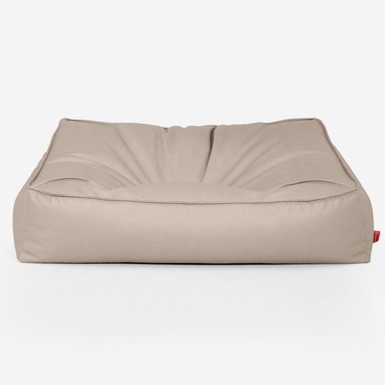 Sloucher Sakkosekk Sofa - Vegansk Skinn Elfenben 01