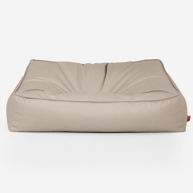 Sloucher Sakkosekk Sofa - Vegansk Skinn Elfenben 01