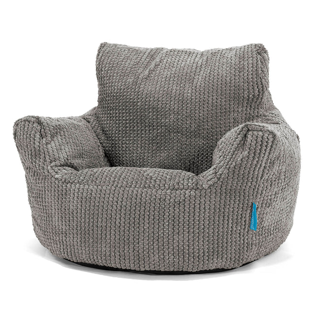 Småbarnestol Saccosekk 1-3 år - Pom-pom Koksgrå 01