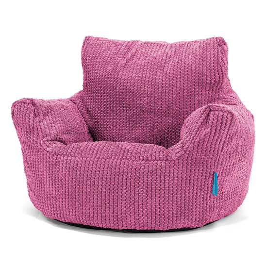 Småbarnestol Saccosekk 1-3 år - Pom-pom Rosa 01