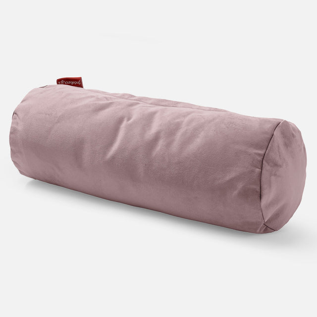 Sylinderputetrekk 20 x 55cm - Fløyel Rosa 01