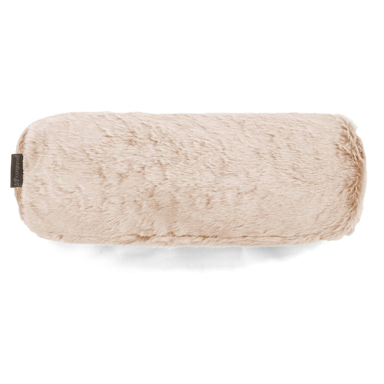 Sylinderputetrekk 20 x 55cm - Kanin-fuskepels Hvit 02