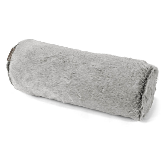 Sylinderputetrekk 20 x 55cm - Kanin-fuskepels Lysegrå 01