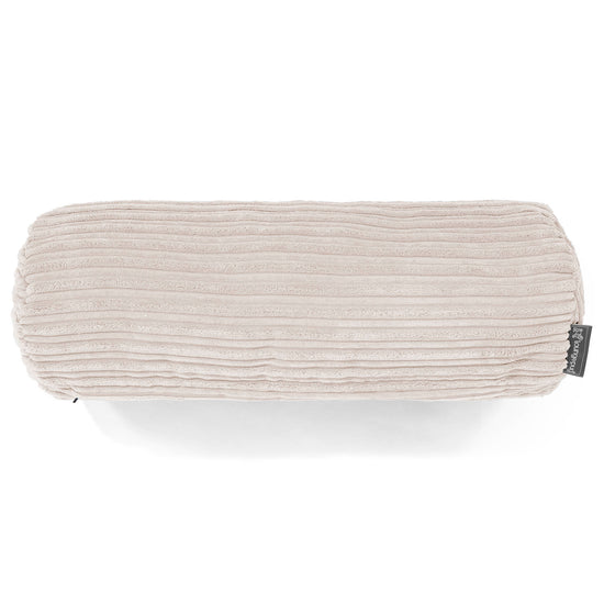 Sylinderputetrekk 20 x 55cm - Kordfløyel Elfenben 02