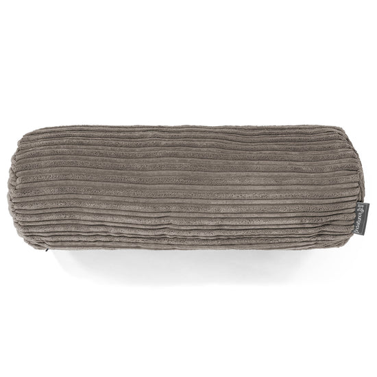 Sylinderputetrekk 20 x 55cm - Kordfløyel Grafitt 02