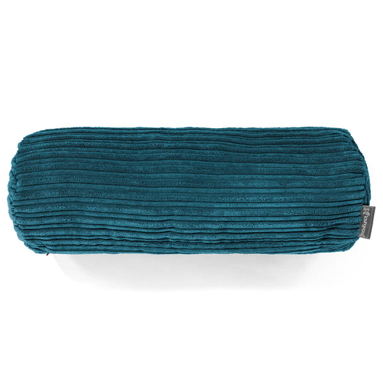 Sylinderputetrekk 20 x 55cm - Kordfløyel Mørketurkis 02