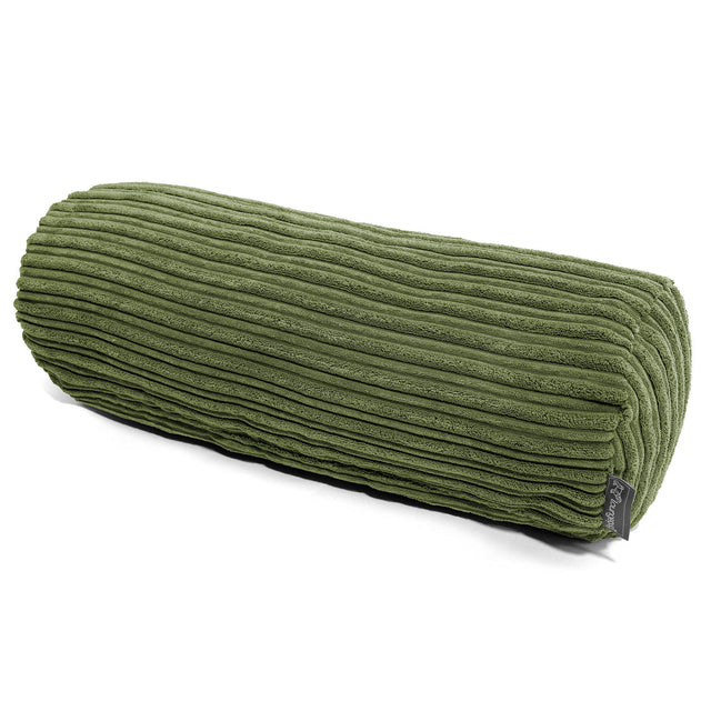 Sylinderputetrekk 20 x 55cm - Kordfløyel Skoggrønn 01