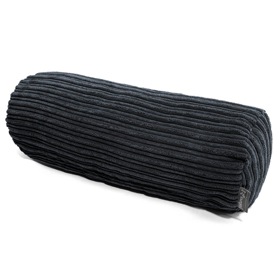 Sylinderputetrekk 20 x 55cm - Kordfløyel Svart 01