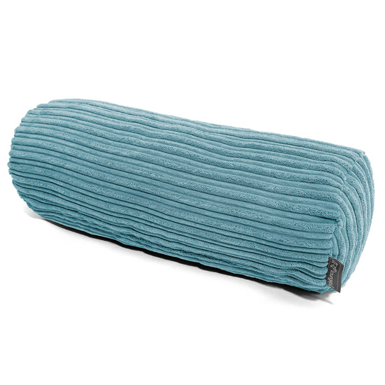 Sylinderputetrekk 20 x 55cm - Kordfløyel Turkis 01