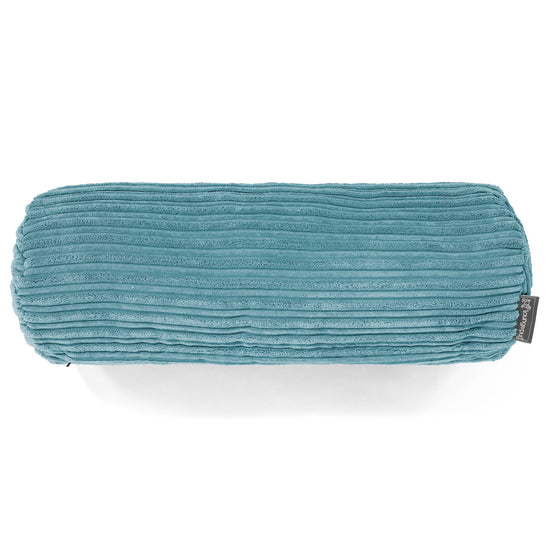 Sylinderputetrekk 20 x 55cm - Kordfløyel Turkis 02
