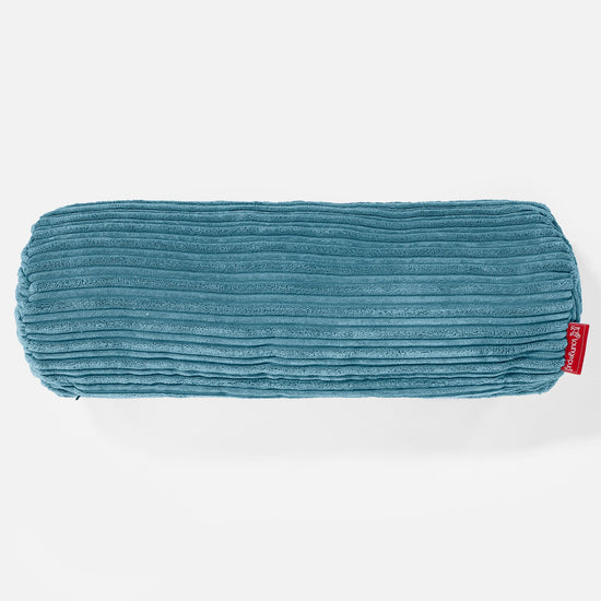 Sylinderputetrekk 20 x 55cm - Kordfløyel Turkis 02